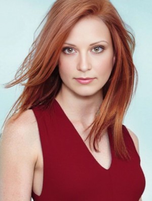 18 inch Straight Without Bangs Lace Front Copper Sassy Long Jessica Chastain Wigs